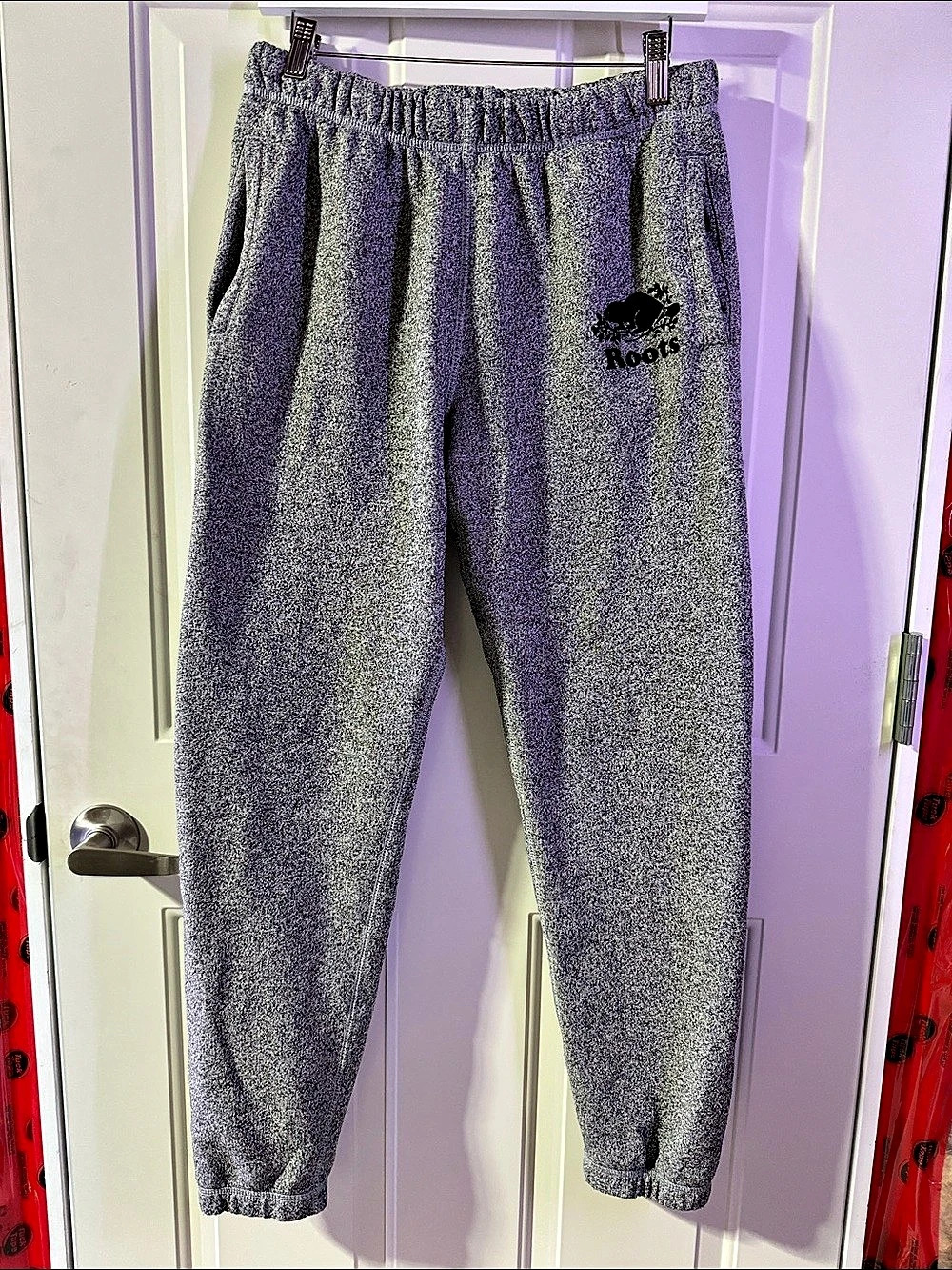 Roots Color in Purple & Gray Size Small